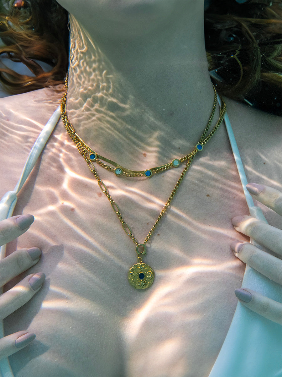 Collar Dúo — Mar y Cielo