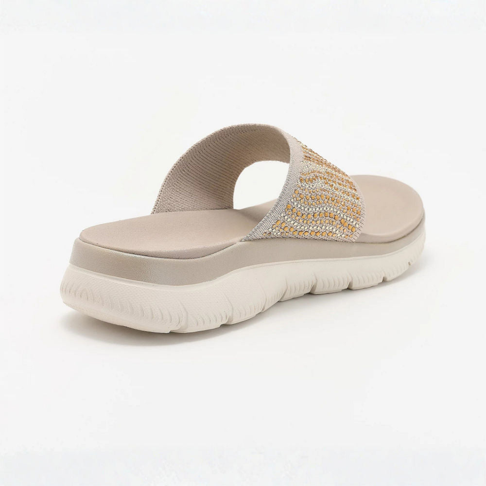 "LIORA™ | Sandalias de Tanga en Punto Cristal — Comodidad para Ella"