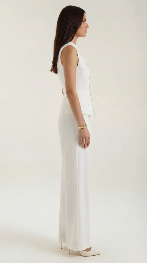 Annie | Women's V-neck Two-Piece Elegant Suit