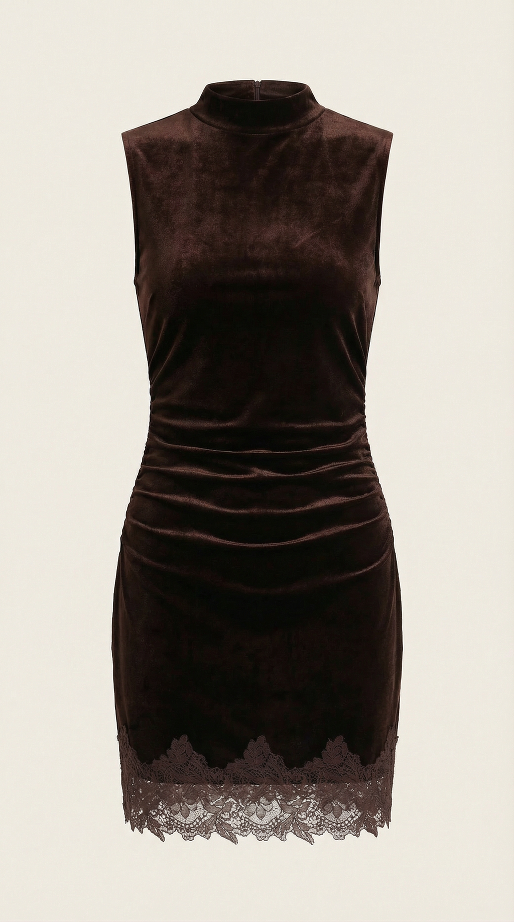 Vestido Corto Ramona — Terciopelo