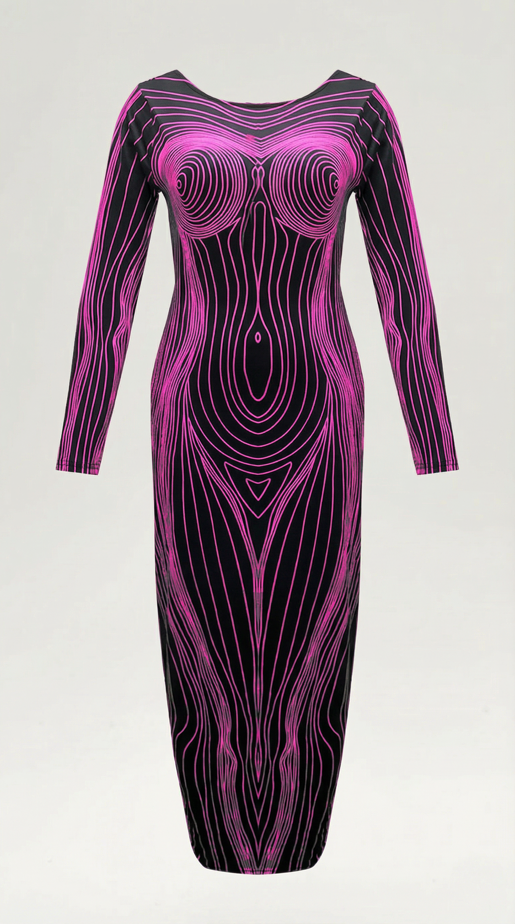 Fitted Maxi Dress