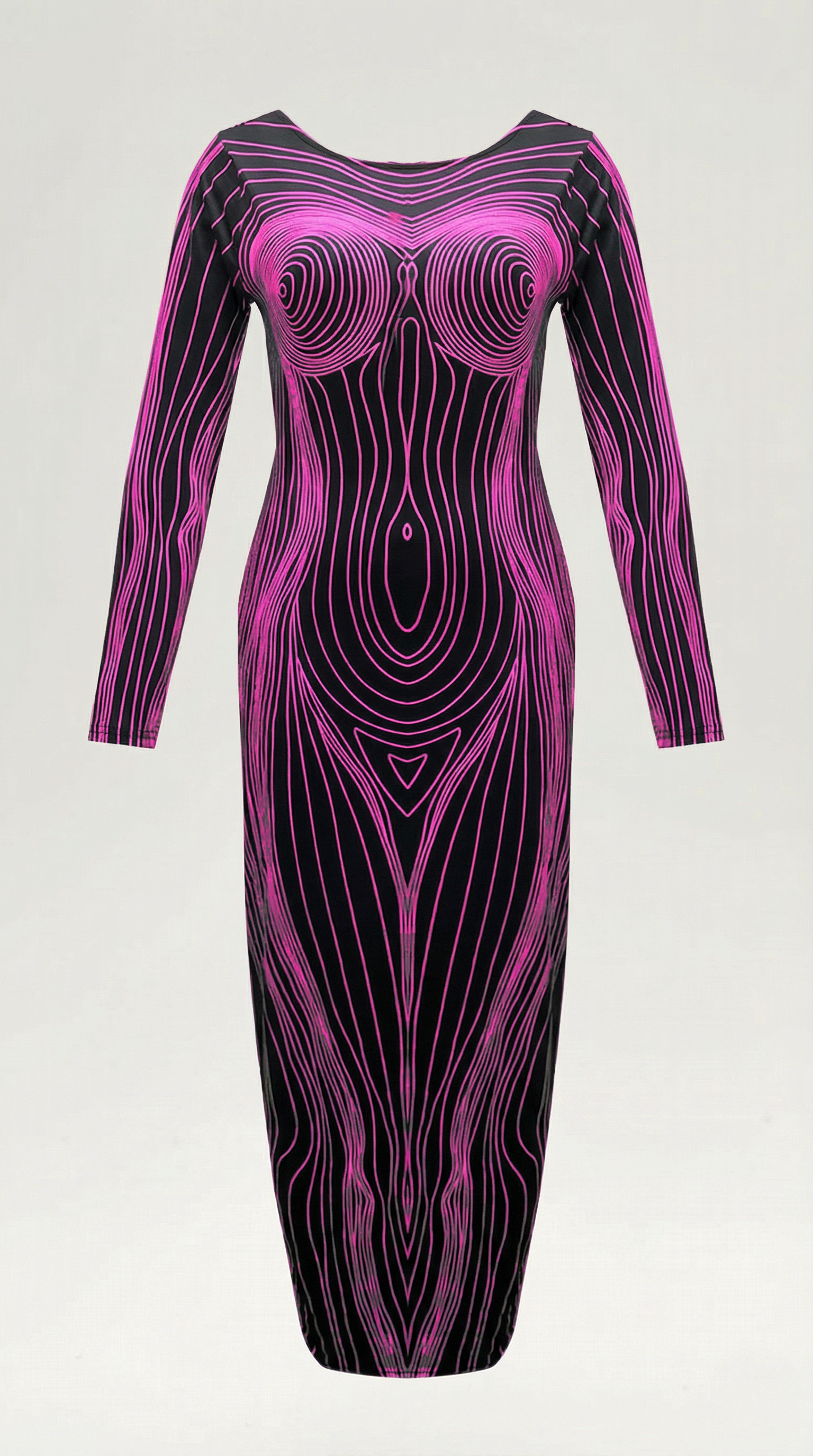 Fitted Maxi Dress