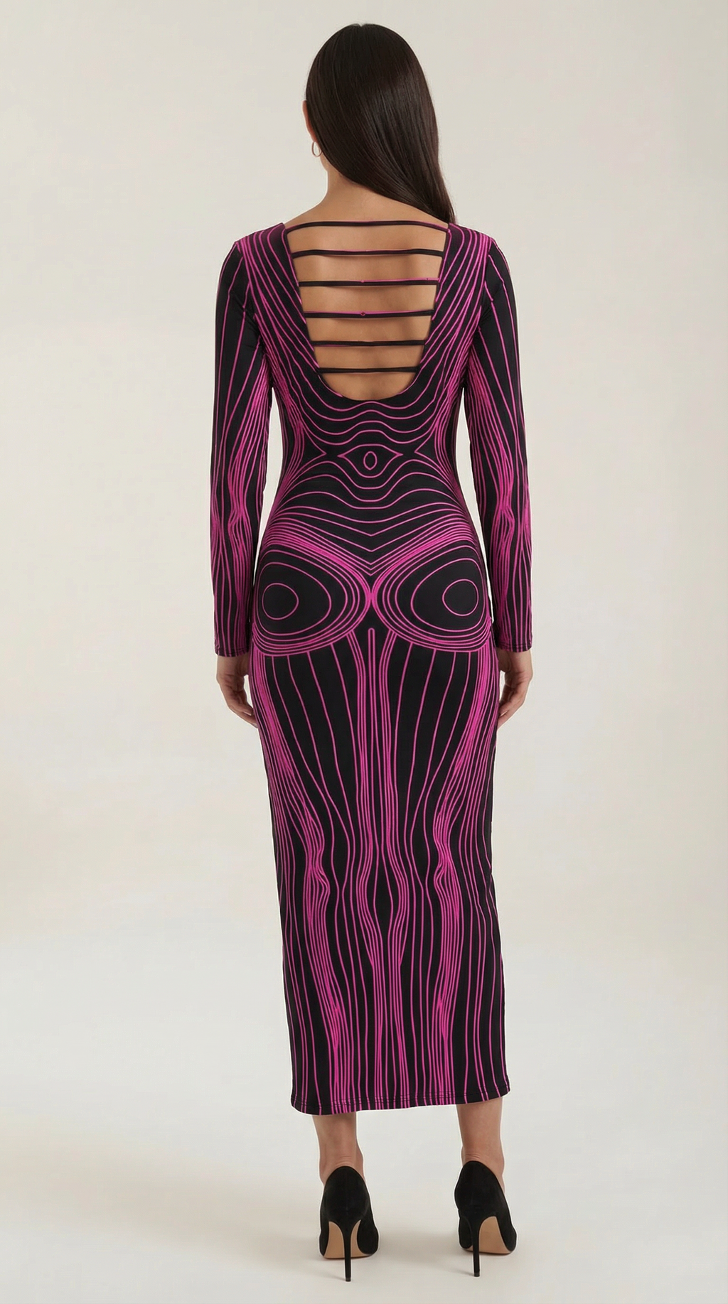 Fitted Maxi Dress