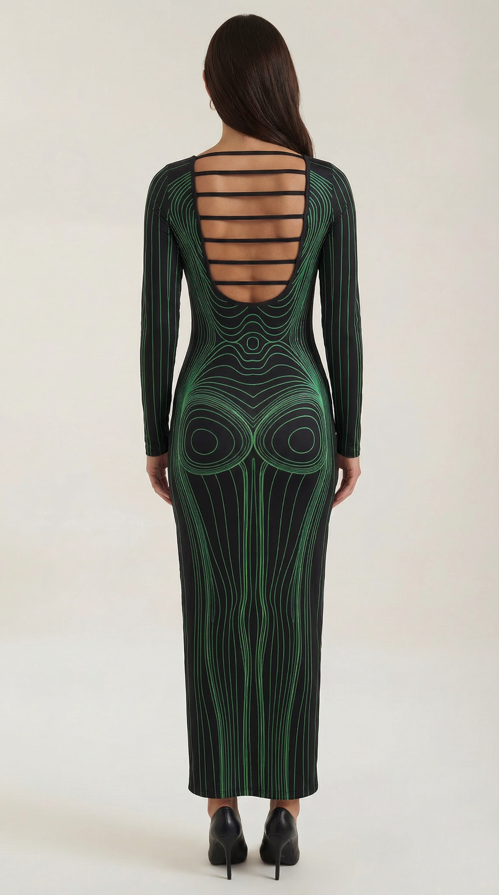 Fitted Maxi Dress